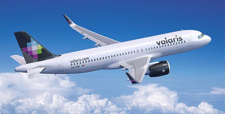 Avión A320neo Volaris