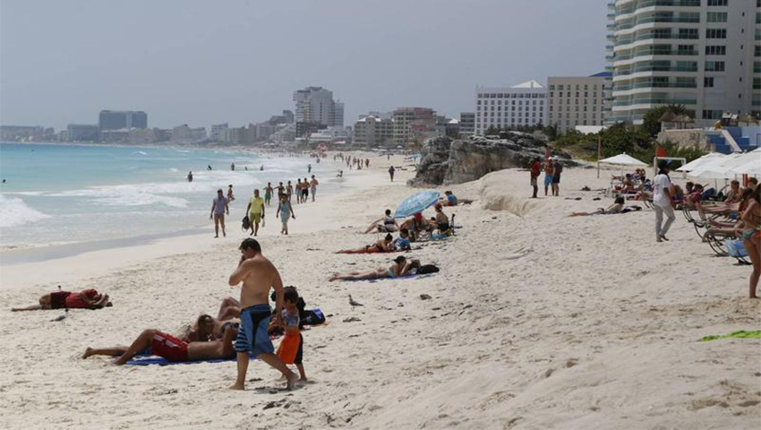 playas presupuesto consumidores mexicanos PIB turístico Concanaco