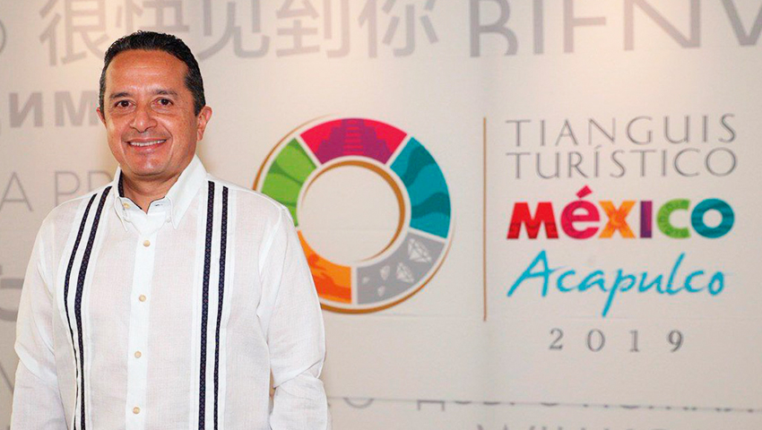 Carlos Joaquin Tianguis Turistico Quintana Roo