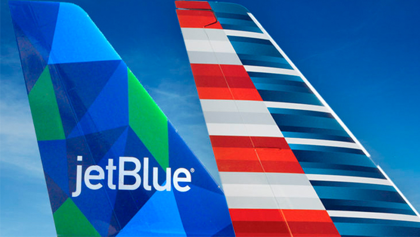American Airlines y Jet Blue