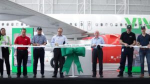 Viva Aerobus hangar Monterrey