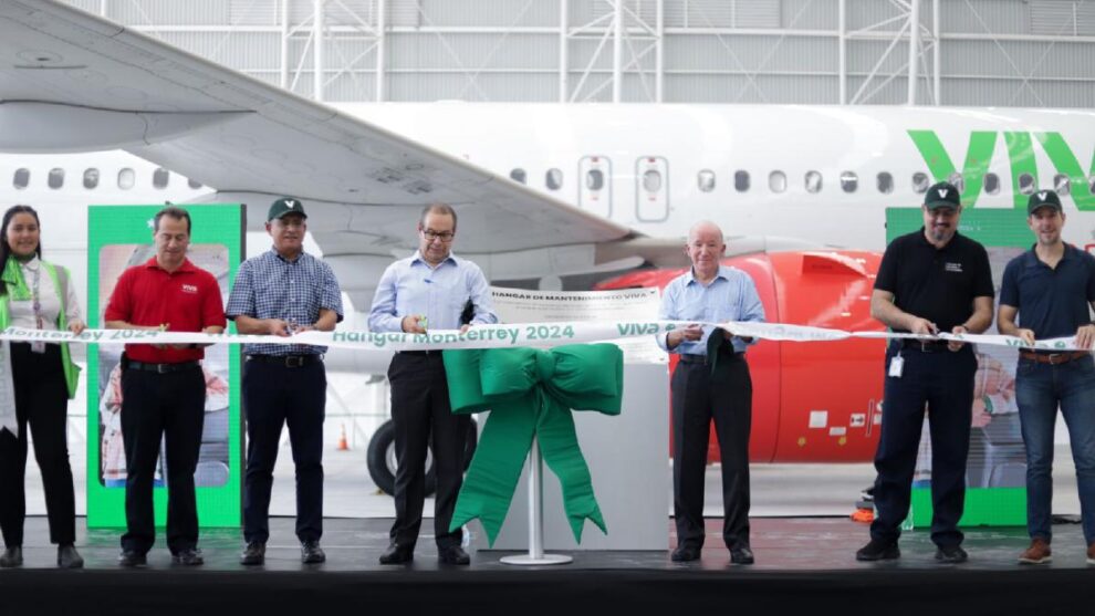 Viva Aerobus hangar Monterrey