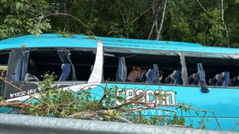 Accidente Cancún-Mérida