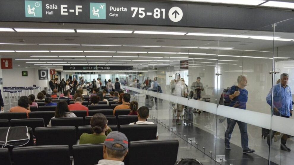 Pasajeros aeropuerto