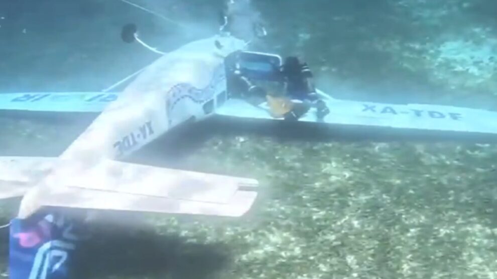 Cessna accidente Cozumel