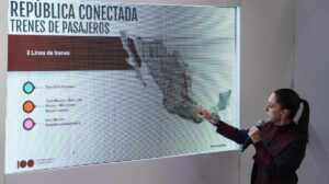 Claudia Sheinbaum Trenes de pasajeros