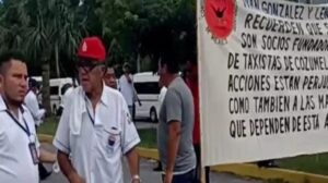 Protesta taxistas Cozumel
