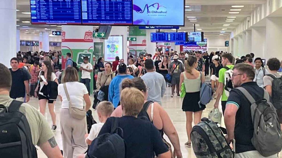 Aeropuerto de Cancún pasajeros