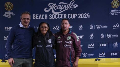 Acapulco Beach Soccer Cup 2024 conferencia