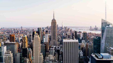 Nueva York panorámica rascacielos