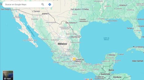 Golfo de México Googlemaps