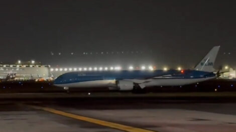 AICM Aterrizaje de emergencia KLM