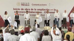 SICT arranque carretera Villahermosa-Chetumal