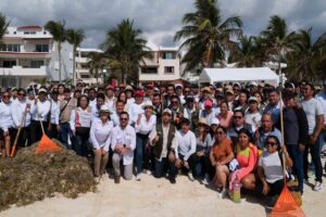 Caribe Mexicano temporada de sargazo 2025