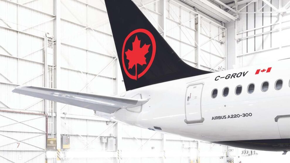 Air Canada hangar