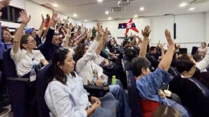 ASSA Sobrecargos de Aeroméxico votación