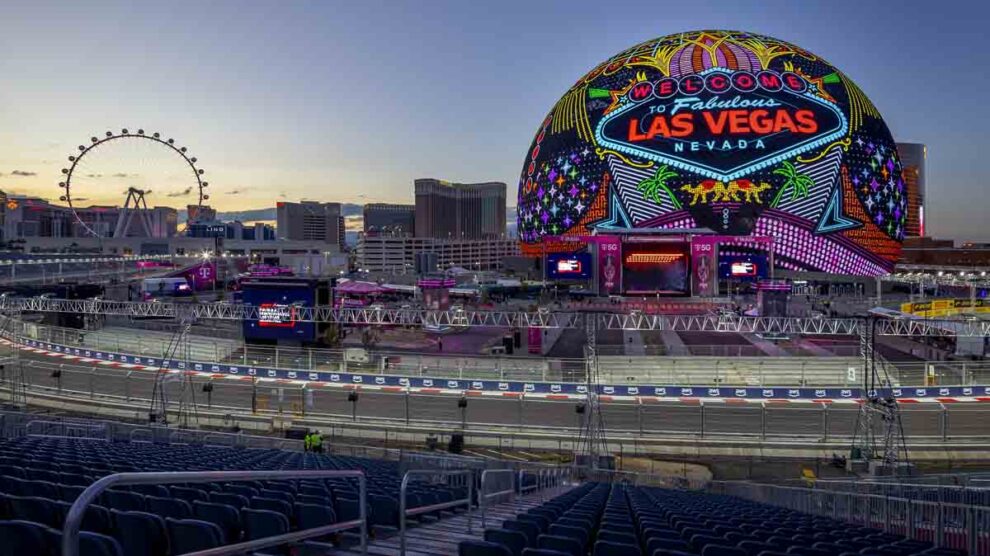 GP Las Vegas F1 2025 preparativos