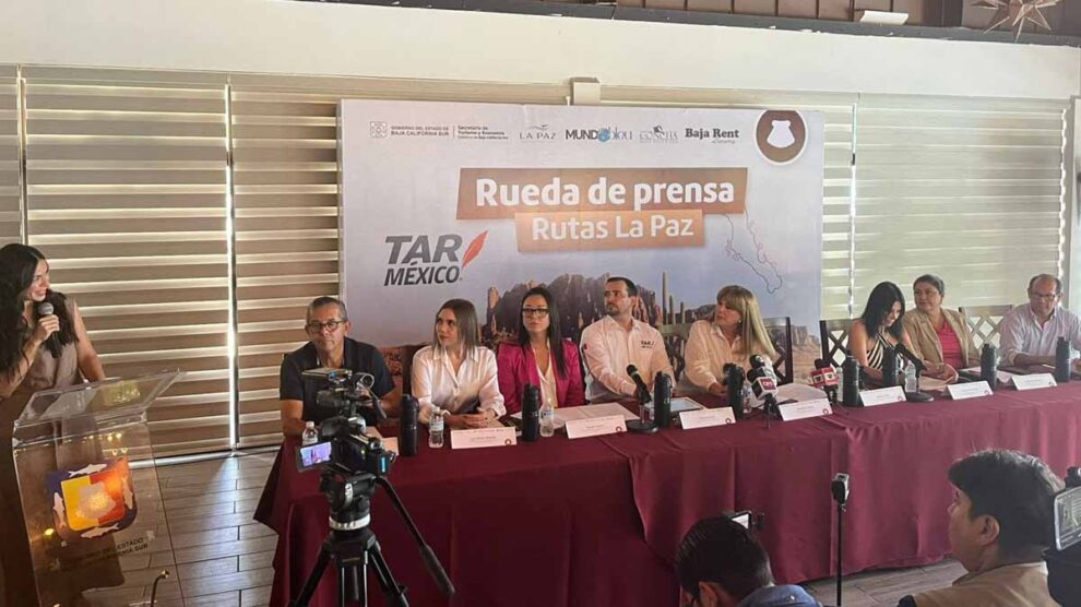 La Paz ruta Aguascalientes anuncio