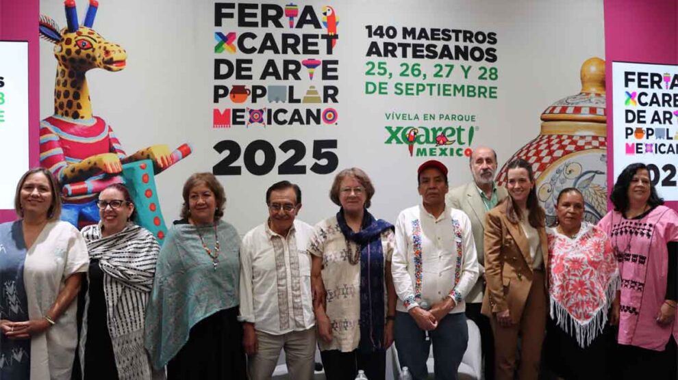 Feria Xcaret de Arte Popular Mexicano conferencia 2025