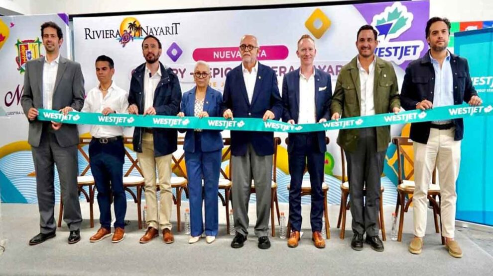 Riviera Nayarit Calgary ruta WestJet anuncio