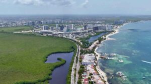 Cancún vista aérea