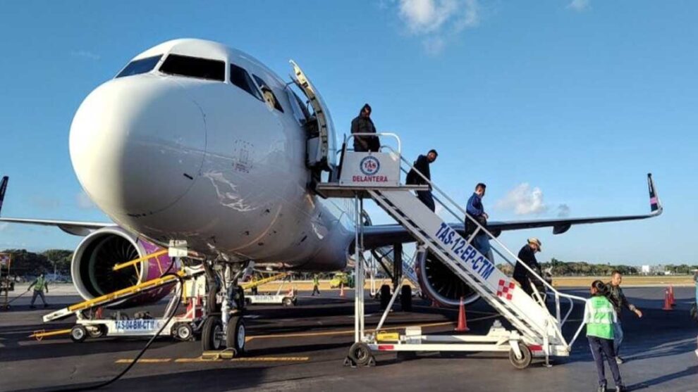 Sectur pasajeros aéreos internacionales