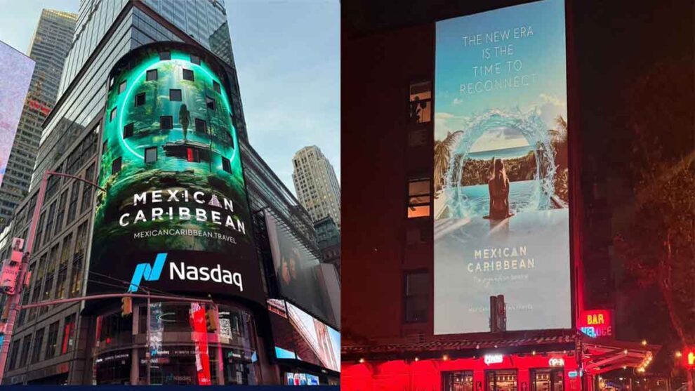 Caribe Mexicano campaña de promoción Nueva York