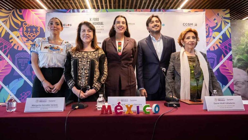 Morelos Foro Mundial de la Gastronomía Mexicana conferencia