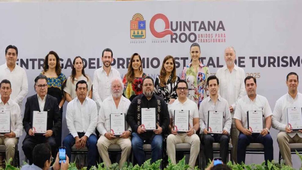 Premio Estatal de Turismo Quintana Roo 2025