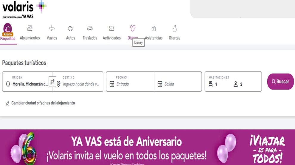 ya vas volaris 6o aniversario