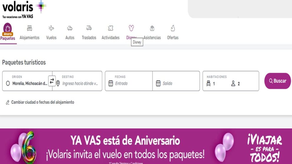 ya vas volaris 6o aniversario