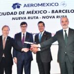 Aeroméxico ruta México-Barcelona anuncio