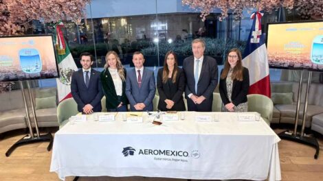 Aeroméxico vuelo MTY París anuncio