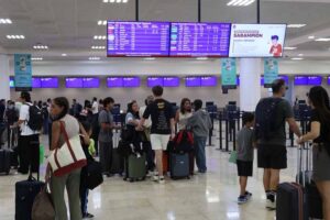 Aeropuerto de Cancún 2025 pasajeros