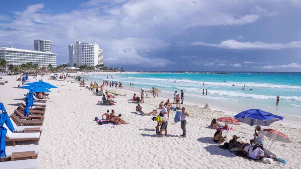 turistas internacionales Cancún