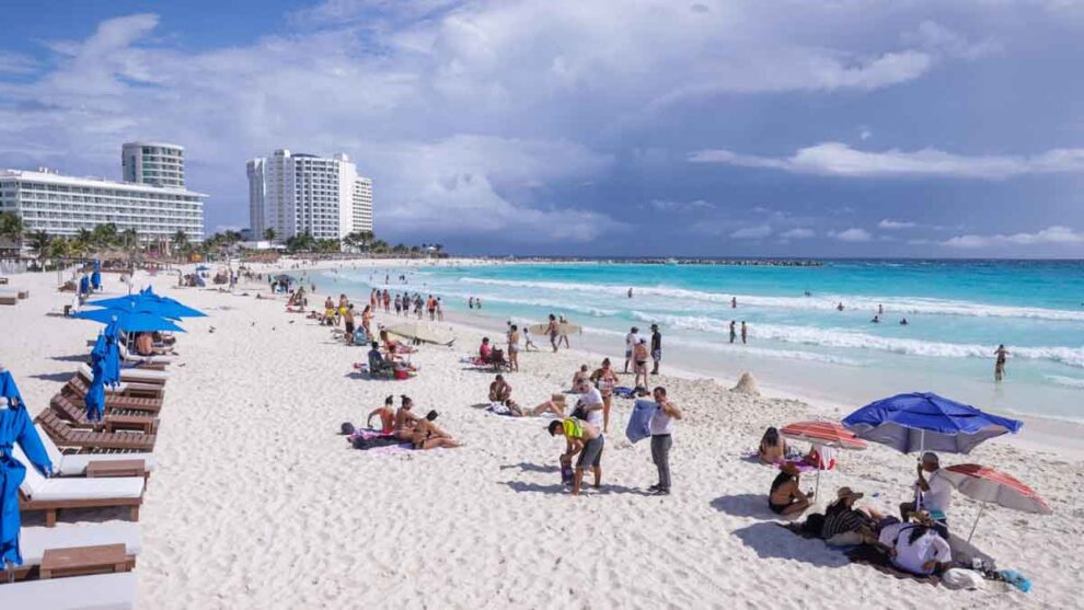 turistas internacionales Cancún