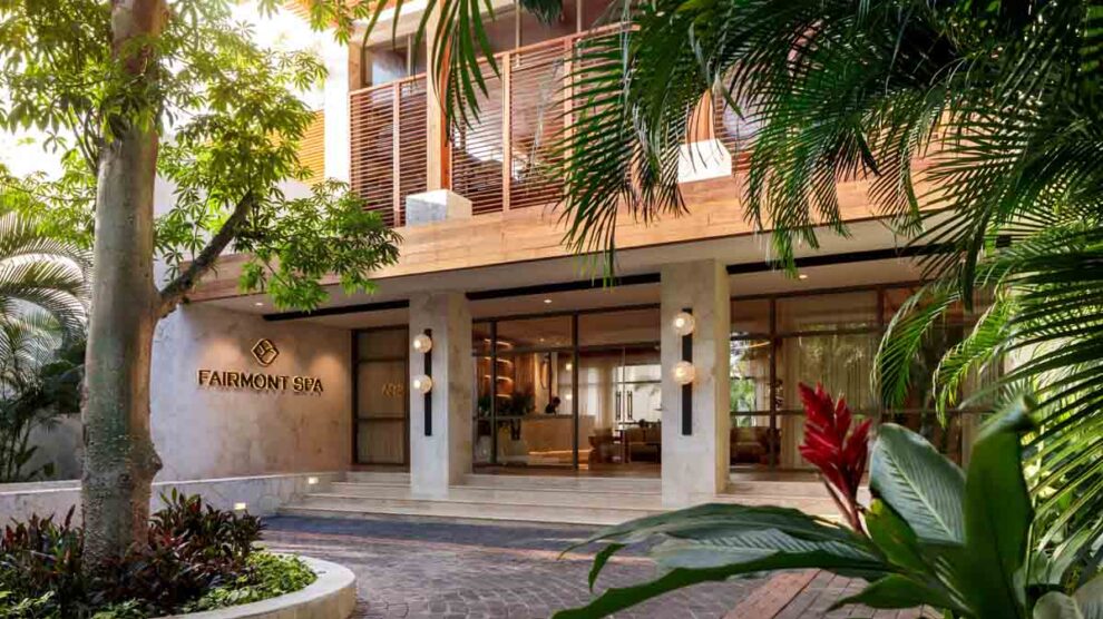 Fairmont Mayakoba Spa Entrance MYK02