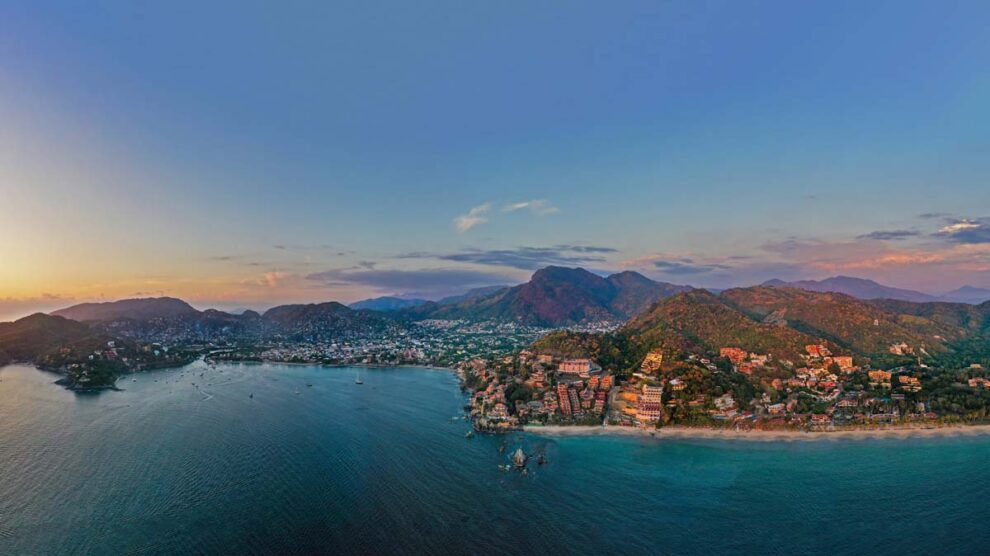 Ixtapa Zihuatanejo vista panorámica