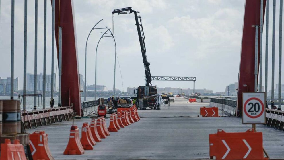 Puente Nichupté avance 92%