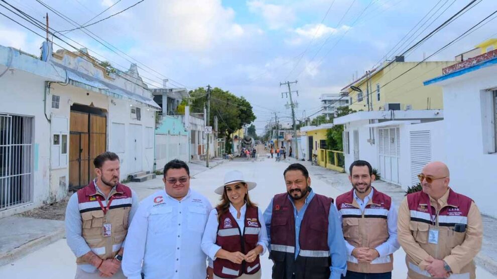 Cozumel repavimentación