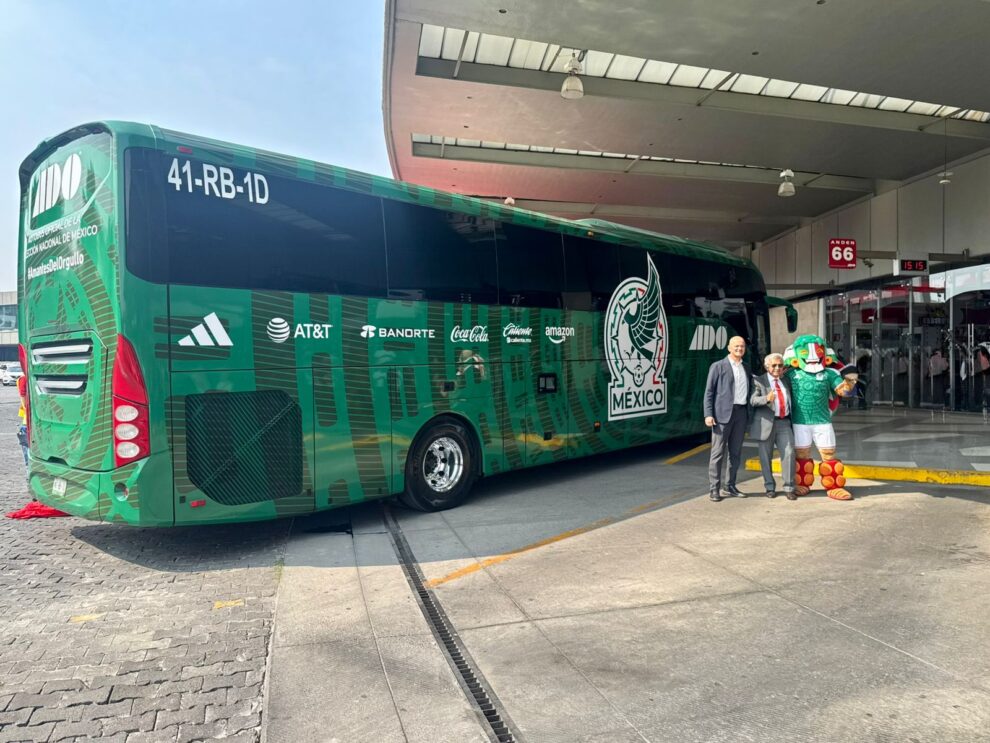 ADO Autobús selección mexicana