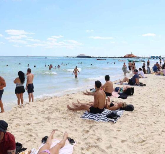 Caribe Mexicano turistas febrero 2026