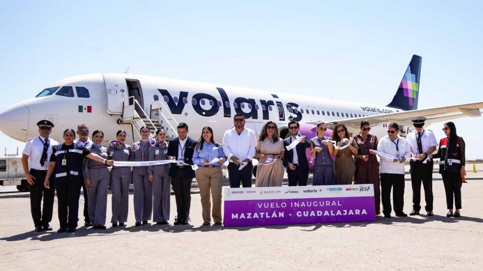Volaris ruta Guadalajara-Mazatlán