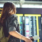 wttc pasajera en aeropuerto