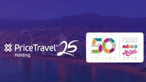 PriceTravel Holding 25 aniversario tianguis turístico