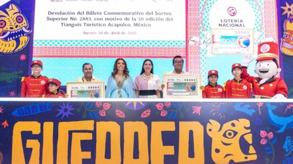 Tianguis Turístico 2026 cierre billete de lotería
