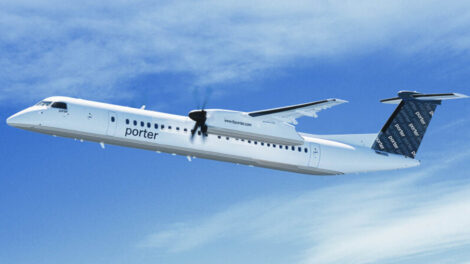 Porter airlines aeronave