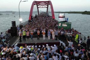 Puente Nichupté inauguración