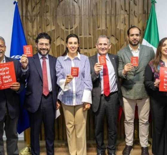 STPS Sectur OIT Tarjeta Roja al trabajo infantil